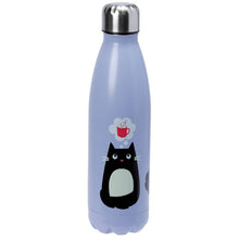 Load image into Gallery viewer, Feline Fine Cat Stainless Steel Thermal Bottle 500ml