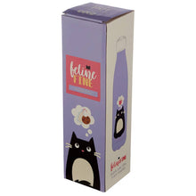 Load image into Gallery viewer, Feline Fine Cat Stainless Steel Thermal Bottle 500ml