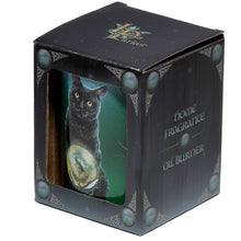Load image into Gallery viewer, Lisa Parker Ceramic Rise of the Witches Cat Oil Burner