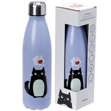 Load image into Gallery viewer, Feline Fine Cat Stainless Steel Thermal Bottle 500ml