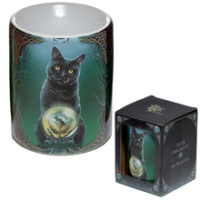 Load image into Gallery viewer, Lisa Parker Ceramic Rise of the Witches Cat Oil Burner
