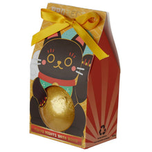 Load image into Gallery viewer, Maneki Neko Lucky Cat Bath Bomb in Gift Box
