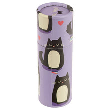Load image into Gallery viewer, Feline Fine Cat Design Pencil Pot with Pencils
