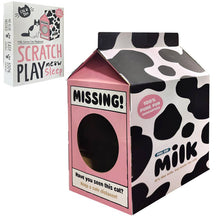 Load image into Gallery viewer, Milk Carton Shaped Cat Playhouse - Build it Yourself
