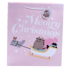 Load image into Gallery viewer, Pusheen Cat Christmas Holidays Gift Bag - Extra Large
