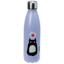 Load image into Gallery viewer, Feline Fine Cat Stainless Steel Thermal Bottle 500ml
