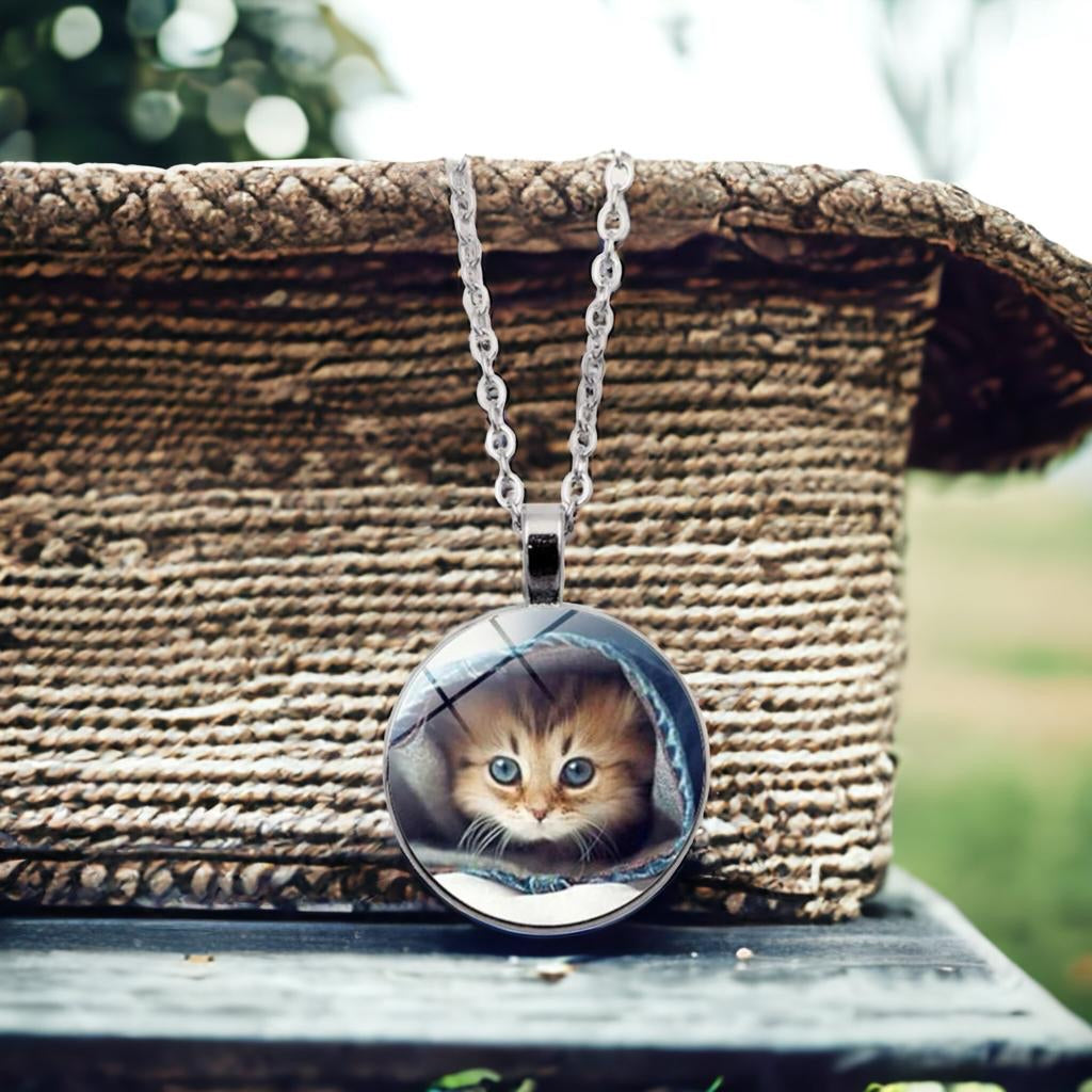 Cat Necklace Pendant