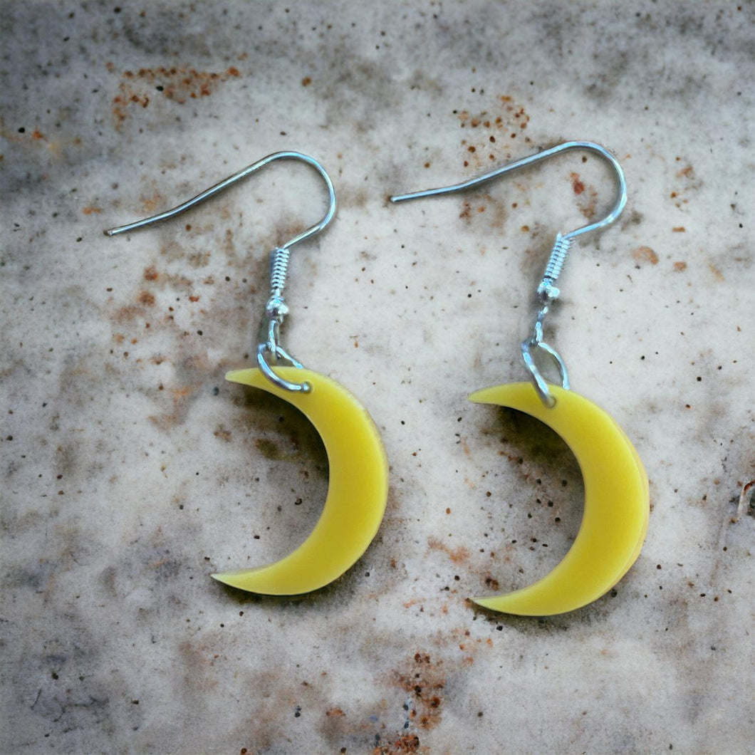 Moon Dangle Earrings