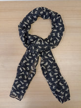 Load image into Gallery viewer, Cat Scarf - Black
