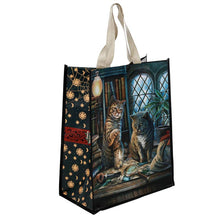 Load image into Gallery viewer, Lisa Parker Purrlock Holmes Cat RPET Shopping Bag
