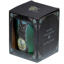 Load image into Gallery viewer, Lisa Parker Ceramic Rise of the Witches Cat Oil Burner
