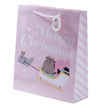Load image into Gallery viewer, Pusheen Cat Christmas Holidays Gift Bag - Extra Large
