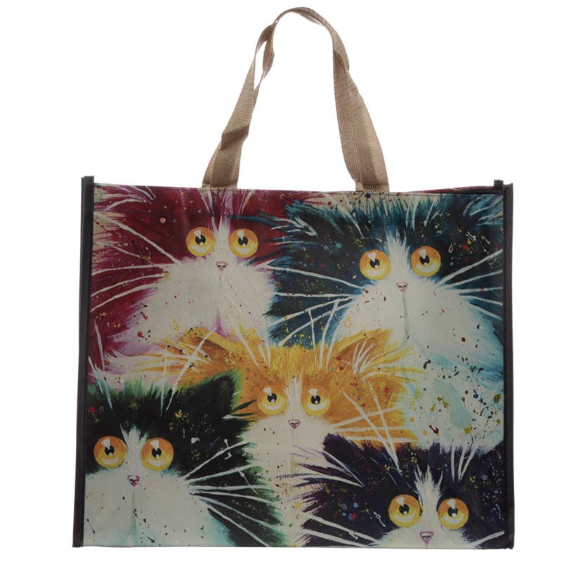 Kim Haskins Cats Reusable Shopping Bag