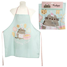 Load image into Gallery viewer, Cotton Apron Christmas Holidays Cheer Pusheen the Cat
