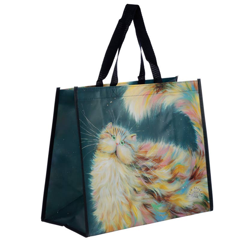 Kim Haskins Rainbow Cat Reusable Shopping Bag